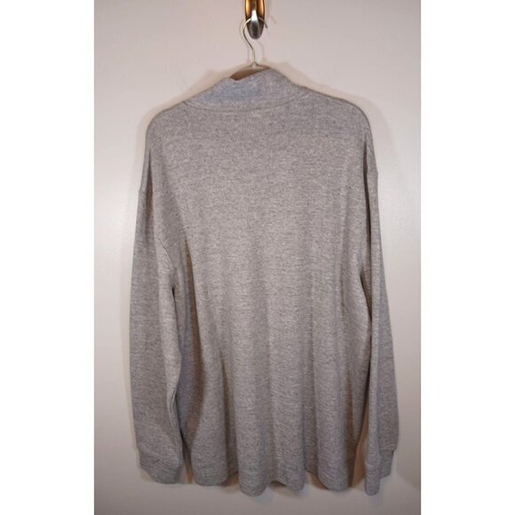 Polo Ralph Lauren Estate Rib 1/4 Pullover Gray Size XXL‎ NWT - Picture 2 of 4
